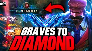 GRAVES TO DIAMOND💎 HOW TO GRAVES JUNGLE PENTAKILL  SEASON 14  HIGH ELO GRAVES GUIDE [upl. by Farah]