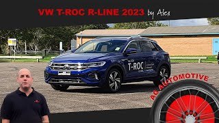 2023 VW TROC RLINE REVIEW [upl. by Gardol]