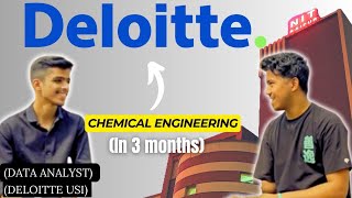 How to get into Deloitte as a fresher  DATA ANALYST  Interview and aptitude test Preparation tips [upl. by Eimmit]