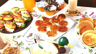 BRUNCH FACILE ET ELEGANT idée recettes brunch gourmand [upl. by Neda714]