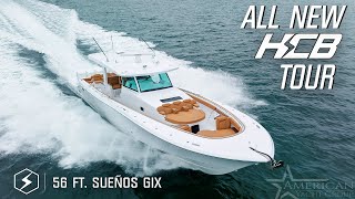 The NEW HCB Yachts 56 Sueños GIX Tour  American Yacht Group [upl. by Hilarius]