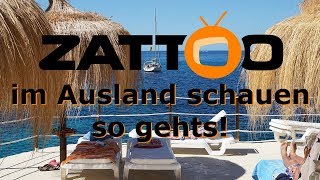 Zattoo Live TV im Ausland schauen  so einfach geht es [upl. by Anieral]