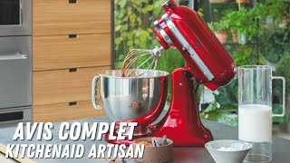 Robot Pâtissier Kitchenaid Artisan  Mon avis complet [upl. by Yziar377]