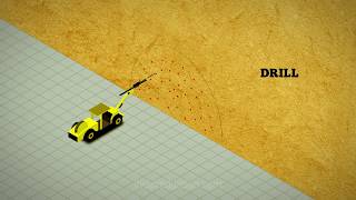 Drill amp blast tunnel construction explained in 60 seconds [upl. by Airotahs]