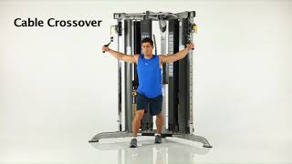 Chest Exercises  CXT200 Functional Trainer  TuffStuff Fitness [upl. by Conner942]