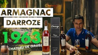 Tasting a 59YEAROLD ARMAGNAC from Darroze anno 1963 Is it better than Cognac [upl. by Waterman]