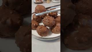 Homemade Ferrero Rocher😋😋shorts [upl. by Curhan]