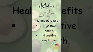 9 Histidine  An Essential Amino Acid histidine proteinsource essentialaminoacids histamine [upl. by Aklam]