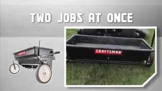 Craftsman® 100 lb AeratorSpreader [upl. by Garfield]