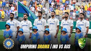 When Umpires Became the 12th Man  Ind vs Aus Day 1 Review [upl. by Ekard118]