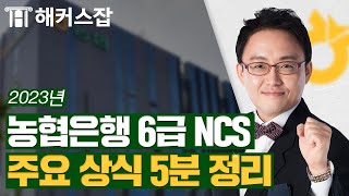 농협은행 6급 NCS 🌳 직무상식 옵션전략 5분만에 정리｜해커스공기업 김태형 [upl. by Annaya405]