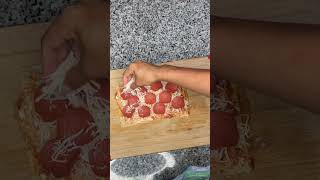 Fat loss pineapple pizza recipe pizza recipe cooking weightloss [upl. by Gare]