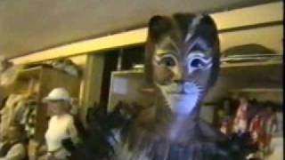 CATS Musical Backstage New London Theatre West End 1994 [upl. by Immas]