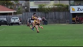 Rd 15 Coorparoo Roos at Aspley Hornets U13 Div 1 AFL 11824 Matty 19 [upl. by Torre612]