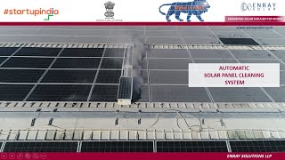 Enray Solar Automatic Solar Panel Cleaning System Product Overview [upl. by Sucirdor]