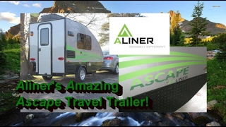 NEW 2017 Aliner Ascape Travel Trailer  Video Tour [upl. by Croft]