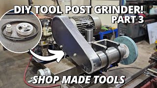 Working on the Motor Pulleys and Guard for Our HEAVY DUTY Tool Post Grinder  Part 3 [upl. by Nivag]