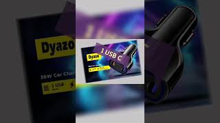 best car chargers under 300 in India Best Dyazo car charger fast mobile charger for cardc charger [upl. by Yrem]