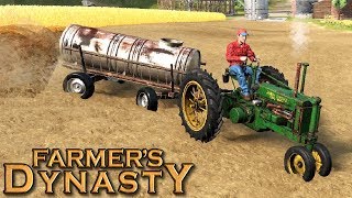 Farmers Dynasty BETA  rozlewanie gnojowicy  6 [upl. by Ailis916]