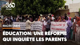 Nouakchott des parents d’élèves manifestent contre la réforme de l’enseignement primaire [upl. by Stallworth989]