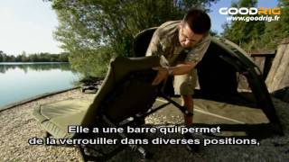 Montage de la Quicklock Bedchair de Trakker [upl. by Toogood33]