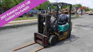 2005 Komatsu FG20S14R Forklift  TRO 0520243 [upl. by Elmira407]