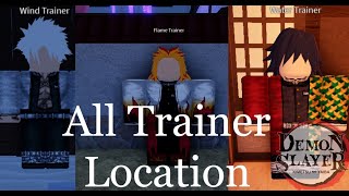 ROBLOX Wisteria  All Trainer Location  Guide [upl. by Linsk]