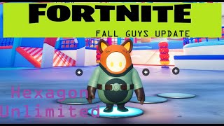 fall guys hexagon unlimited tutorial [upl. by Gerrard722]