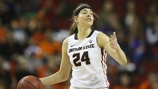 Highlights Oregon State womens basketball hold off Washington head to Championship [upl. by Onileva158]