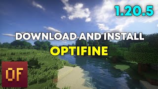 How to download and install optifine in minecraft 1205  Optifine 1205 [upl. by Esilahc796]