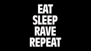 Fatboy Slim amp Riva Starr Ft Beardyman  Eat Sleep Rave Repeat Lyric Video [upl. by Lytsirhc]