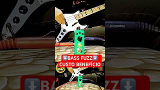 Bass Fuzz Custo Benefício IGUAL Zvex WOOLLY MAMMOTH shorts [upl. by Tnias649]