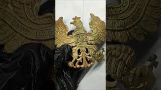 WW1 Pickelhaube Prussian Eagle Frontplate pickelhaube [upl. by Aviv]