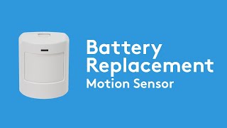 Battery Tutorial Motion Detector PIR2 [upl. by Elocim]