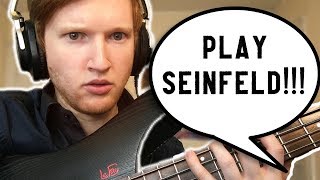 When You Request SEINFELD From A PRO Bassist [upl. by Nelrah960]