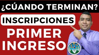 🔵ULTIMO DÍA de INSCRIPCIONES 2024📄 para Estudiantes de PRIMER INGRESO USAC en Registro y Estadistica [upl. by Tod608]