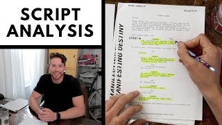 How to Analyze a Script for an Audition  Los Angeles Acting Tips [upl. by Manno]