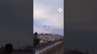 Ukrainian air force shoots down Russian missile using German Cheetah antiaircraft system [upl. by Fletch]