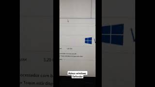 Windows 10 com windows defender totalmente desabilitado windows10 windowsdefender windows [upl. by Htiduj]