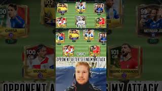 MY FIFA TEAM🗿🔥 OPPONENT REACTION🤣🤣 fifa fifagaming fifamobile fifateam ronaldomessi messi kdb [upl. by Connelly778]