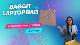 Baggit LapTop Bag  Review  Best for office amp college girls  Ayushi Women Empowerment [upl. by Toddie556]