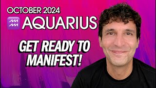 Aquarius October 2024 Get Ready to Manifest [upl. by Murtha]