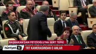 Tayyip Erdoğandan Metin Feyzioğlunun Konuşmasına Tepki Tamamı Alt Yazılı [upl. by Jodee]