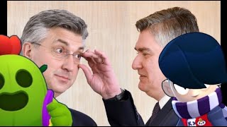 RTL Direkt  Milanović VS Plenković Brawl Stars duel [upl. by Pedaiah]