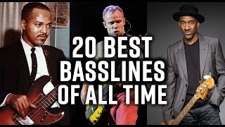 The 20 best bass lines of all time [upl. by Lena]