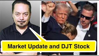 Market Update and Trading Trump Media DJT [upl. by Leinadnhoj107]