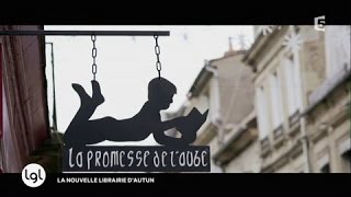 Bienvenue dans la librairie «La promesse de laube» à Autun [upl. by Anaeirb]