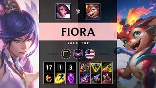 Fiora Top vs Smolder Legendary  NA Master Patch 1420 [upl. by Ludvig]