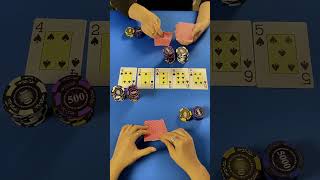 WE POKER The opponent is very aggressive foryou casino whowins poker [upl. by Kassey]