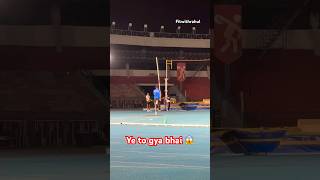 Pole vault jump 🤯dailyinspiration keepgoingstrong sports [upl. by Kciredec]